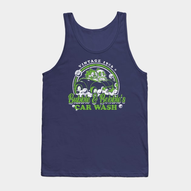 Bubble & Bobble Car Wash Tank Top by Lucky Trunk Creations